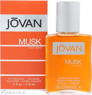 jovan musk for men woda po goleniu 118 ml   