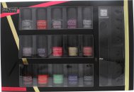 Active Cosmetics Glamour Nail Bar Selection 15 x 5ml Nail Lacquers + 2 x Toe Separators + Nail File + 25 x Nail Gems