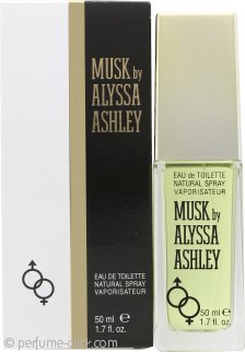 Alyssa Ashley Musk Eau de Toilette 1.7oz (50ml) Spray