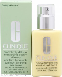 Clinique Dramatically Different Moisturizing Lotion + 4.2oz (125ml) - Very Dry to Dry Combination