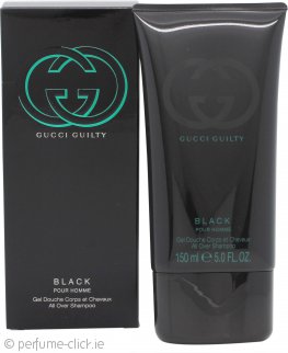 gucci guilty black shower gel