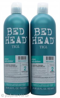Tigi Duo Pack Bed Head Urban Antidotes Recovery 750ml Shampoo + 750ml Conditioner (Balsam)