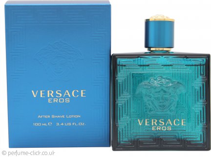 Versace Eros Aftershave Lotion 100ml Splash