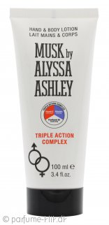 Alyssa Ashley Musk Triple Action Complex Body Lotion 100ml