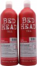 Tigi Duo Pack Bed Head Urban Antidotes Resurrection 750ml Shampoo + 750ml Balsamo