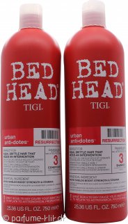 Tigi Duo Pack Bed Head Urban Antidotes Resurrection 750ml Shampoo + 750ml Conditioner (Balsam)