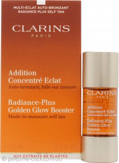 Clarins Radiance-Plus Golden Glow Booster Self Tan For Face 15ml