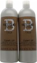 Tigi Duo Pack Bed Head For Men Clean Up 750ml Shampoo + 750ml Conditioner