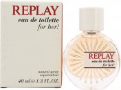 Replay For Her Eau de Toilette 1.4oz (40ml) Spray