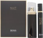 Hugo Boss Boss Nuit Pour Femme Confezione Regalo 50ml EDP Spray + 7.4ml Fragranza a Penna