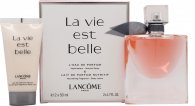 Lancome La Vie Est Belle L'Eau de Parfum Confezione Regalo 50ml EDP Spray + 50ml Lozione Corpo