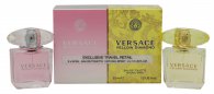 Versace Gift Set 1.0oz (30ml) Yellow Diamond EDT + 1.0oz (30ml) Bright Crystal EDT