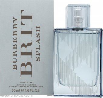 Burberry Brit Splash Eau De Toilette 1.7oz (50ml) Spray
