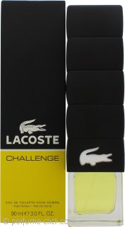Lacoste Challenge Eau De Toilette 3.0oz (90ml) Spray