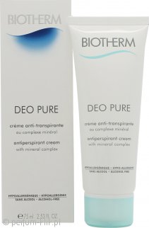 biotherm deo pure antyperspirant w kremie 75 ml   