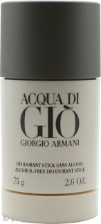 giorgio armani acqua di gio deodorant stick 75g