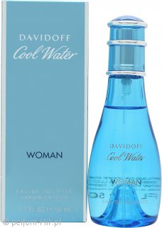 davidoff cool water woman woda toaletowa 50 ml   