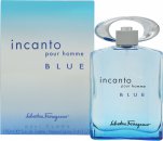 Salvatore Ferragamo Incanto Pour Homme Blue Eau de Toilette 3.4oz (100ml) Spray