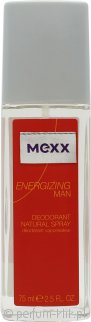 mexx energizing man dezodorant w sprayu 75 ml   