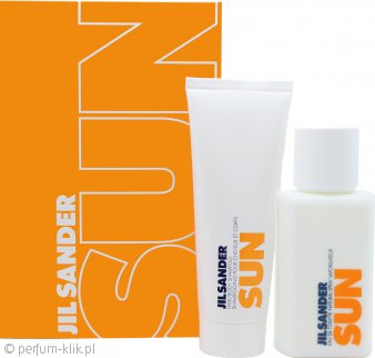 jil sander sun woda toaletowa 75 ml   zestaw