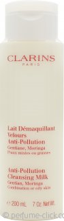 Clarins Cleansers and Toners Cleansing Milk with Gentian - Combination/Oily Skin 200ml