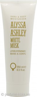 Alyssa Ashley White Musk Hand and Body Moisturiser 250ml
