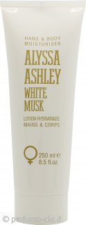 Alyssa Ashley White Musk Idratante Mani & Corpo 250ml