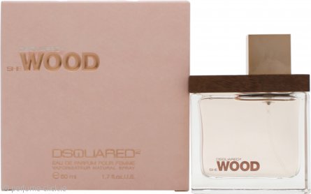 dsquared2 she wood eau de parfum 50ml