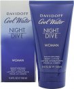 Davidoff Cool Water Women Night Dive Body Lotion 5.1oz (150ml)