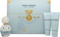 Marc Jacobs Daisy Dream Gift Set 1.7oz (50ml) EDT + 2.5oz (75ml) Body Lotion + 2.5oz (75ml) Shower Gel