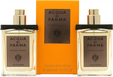 Acqua Di Parma Colonia Intensa Gift Set 2 X 1 0oz 30ml Edc Travel Refills