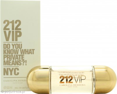 carolina herrera 212 vip woda perfumowana 30 ml   