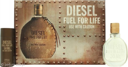 diesel fuel for life homme woda toaletowa 30 ml   zestaw