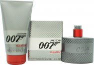 James Bond 007 Quantum Gift Set 1.7oz (50ml) EDT + 5.1oz (11.7oz (50ml)) Shower Gel