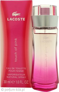 lacoste touch of pink woda toaletowa 30 ml   