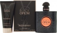 Yves Saint Laurent Black Opium Gift Set 1.7oz (50ml) EDP + 1.7oz (50ml) Body Lotion