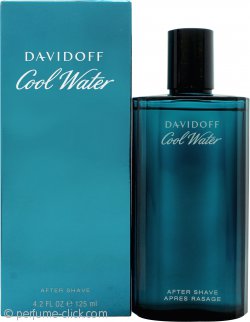 Davidoff Cool Water Aftershave 4.2oz (125ml) Splash