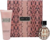 Photos - Cream / Lotion JIMMY CHOO Gift Set 60ml EDP + 100ml Body Lotion 