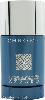 Azzaro Chrome Dezodorant w Sztyfcie 75ml