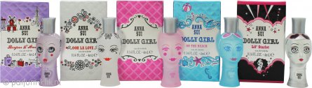 Anna Sui Dolly Girl Geschenkset Miniatuur Doosje 5 X 4ml