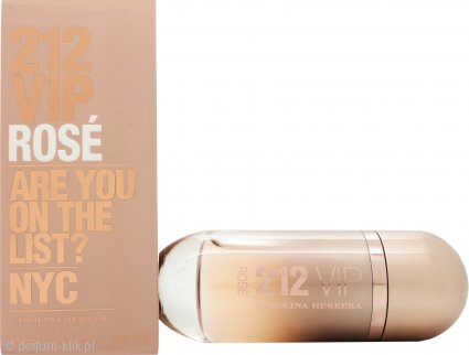 carolina herrera 212 vip rose woda perfumowana 80 ml   