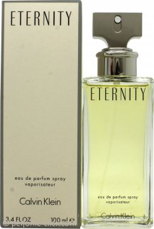 Calvin Klein Eternity Eau de Parfum 3.4oz (100ml) Spray