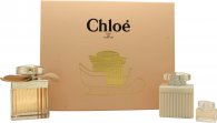 Chloe Chloe Signature Gift Set 75ml EDP Spray + 100ml Balsam do Ciała  + 5ml EDP Mini