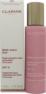 Clarins Multi-Active Jour Antioxidant Lozione Giorno SPF15 50ml