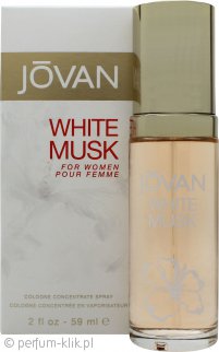 jovan white musk for women woda kolońska 59 ml   