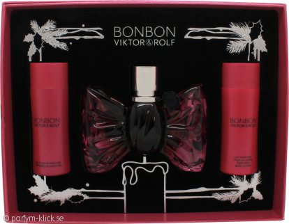 Viktor Rolf Bonbon Gift Set 50ml Edp 50ml Body Lotion 50ml Duschgel Christmas