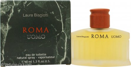Laura Biagiotti Roma Uomo Eau de Toilette 1.4oz (40ml) Spray