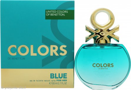 Benetton Colors de Benetton Blue Eau de Toilette 80ml Spray
