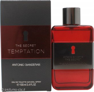 Antonio Banderas The Secret Temptation Eau de Toilette 100ml Spray